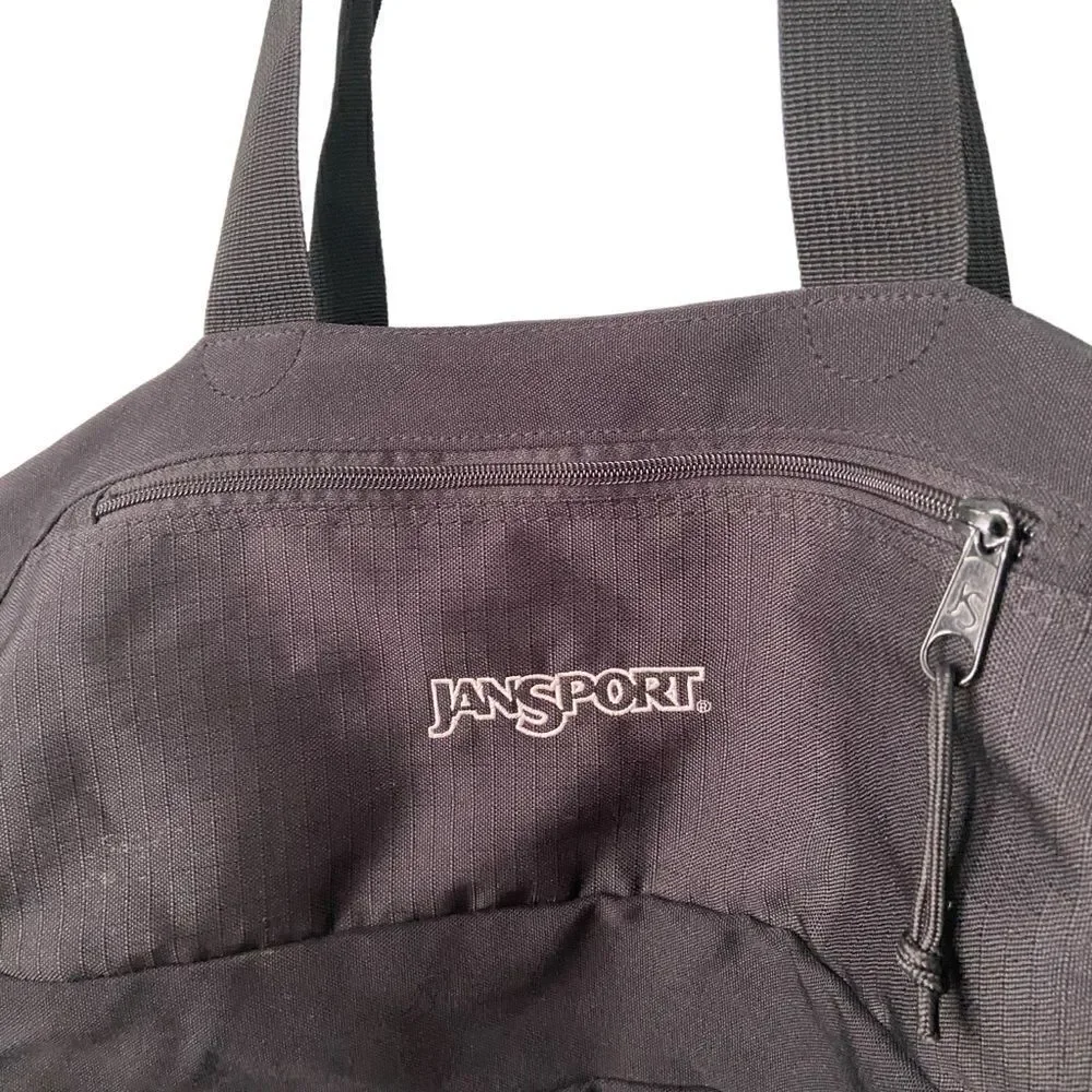 Jansport Black Duffle Bag